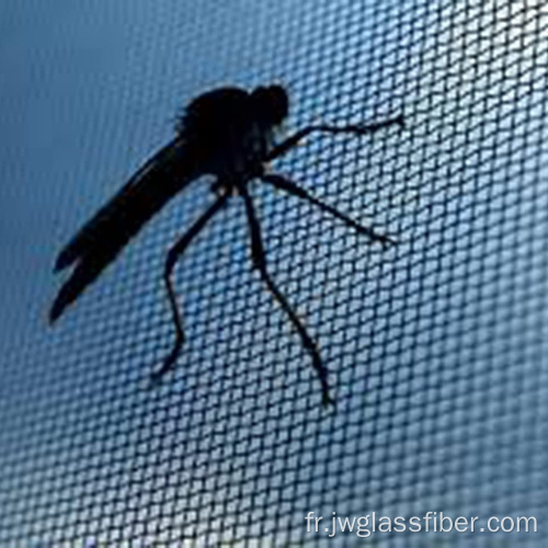 Mosquito filet de fenêtre et d'écran de porte en polyester bon marché